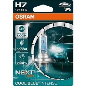 OSRAM H7 64210CBN-01B COOL BLUE INTENSE Next Gen, 55W, 12V, PX26d blistr obraz