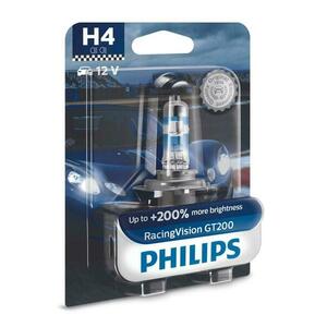 Philips H4 12V 60/55W P43t-38 RacingVision GT200 1ks blistr 12342RGTB1 obraz