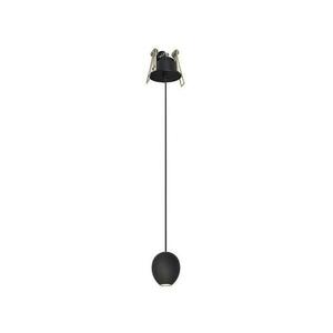 AZzardo AZ3096 podhledové svítidlo Ovum 1 pendant downlight černá obraz