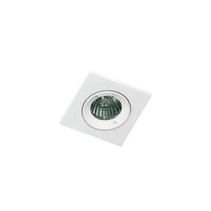 AZzardo PABLO koupelnové podhledové svítidlo 1x GU10 50W bez zdroje 8cm hranaté IP54, bílé obraz
