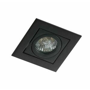 AZzardo PACO podhledové svítidlo 1x GU10 50W bez zdroje 9, 3cm hranaté IP20, černé obraz