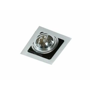 AZzardo SISTO podhledové svítidlo 1x ES111 max. 50W bez zdroje 19cm hranaté IP20, hliníkové obraz