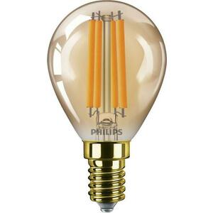 Philips LED filament žárovka E14 P45 6W (40W) 470lm 1800K nestmívatelná, jantarová obraz