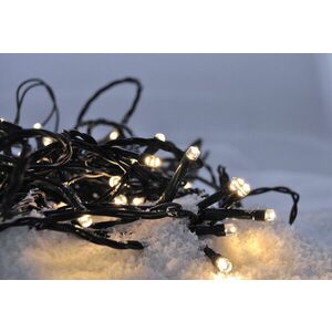 Solight LED vánoční řetěz - 5m, venkovní i vnitřní, teplá bílá, časovač 1V53-WW obraz