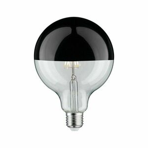 PAULMANN LED Globe 6, 5 W E27 zrcadlový svrchlík černý chrom teplá bílá stmívatelné 286.80 obraz