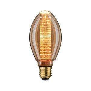 PAULMANN LED Vintage žárovka B75 Inner Glow E27 zlatá s vnitřním kroužkem stmívatelné 288.28 obraz