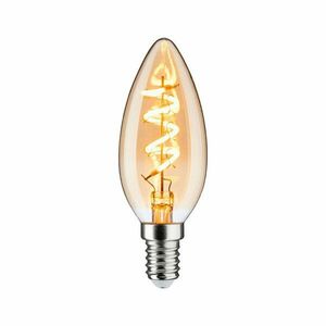 PAULMANN Vintage Edition LED svíčka E14 230V 4W 1800K stmívatelné zlatá obraz