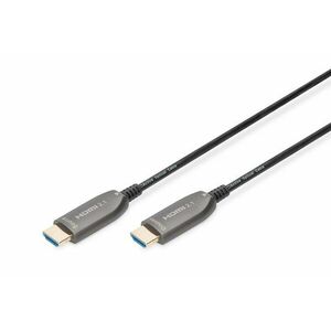 HDMI AOC hybrid-fiber connection cable, Type A M/M AK-330126-100-S obraz