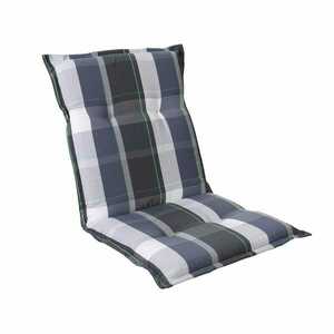 Blumfeldt Prato, čalouněná podložka, podložka na židli, podložka na nižší polohovací křeslo, na zahradní židli, polyester, 50 x 100 x 8 cm obraz