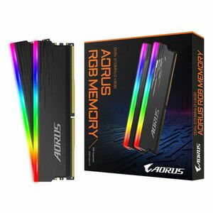 Gigabyte AORUS 16 GB kit DDR4, 3733 MHz, RGB obraz