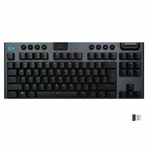 Logitech G915 TKL LIGHTSPEED, bezdrátová RGB mechanická herní klávesnice, Linear, CZ/SK obraz