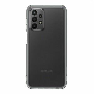 Pouzdro Soft Clear Cover pro Samsung Galaxy A23, black obraz