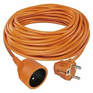 EMOS Oranžový prodlužovací kabel - spojka, 20m, 1 zásuvka, PVC, 230V, 1.5mm2 P01120 obraz