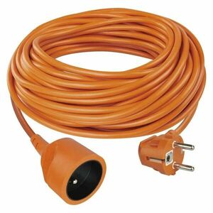 EMOS Oranžový prodlužovací kabel - spojka, 30m, 1 zásuvka, PVC, 230V, 1.5mm2 P01130 obraz