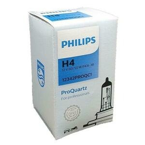 Philips H4 12V 60/55W P43t 12342 PRO Quartz 1ks 12342PROQC1 obraz