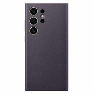 Pouzdro Leather Cover pro Samsung S24 Ultra, dark violet obraz