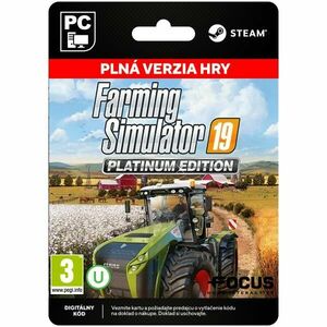 Farming Simulator 19 (Platinum Edition) [Steam] obraz