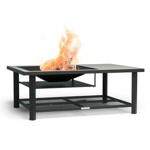 Blumfeldt Merano Avanzato L, 3 v 1 ohniště s funkcí grilu, lze použít jako stůl obraz
