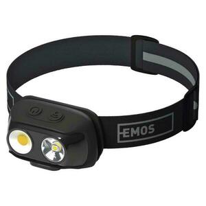 Emos čelovka LED COB + LED obraz