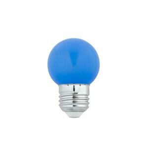 FARO LED žárovka G45 modrá E27 1W obraz