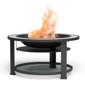 Blumfeldt Merano Circolo 3 v 1, ohniště s funkcí grilu, lze použít jako stůl obraz