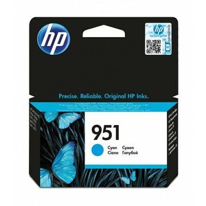 HP 951 Azurová originální inkoustová kazeta CN050AE#BGY obraz