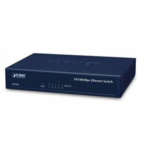 PLANET FSD-503 síťový přepínač Fast Ethernet (10/100) FSD-503 obraz