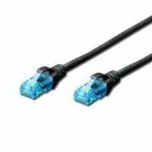 Digitus 15m Cat5e U/UTP síťový kabel Černá U/UTP DK-1512-150/BL obraz