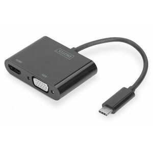 Digitus DA-70858 adaptér k video kabelům 0, 11 m USB typu C DA-70858 obraz