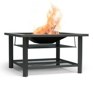 Blumfeldt Merano Avanzato 3 v 1, ohniště s funkcí grilu, lze použít jako stůl obraz