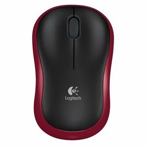 Kancelářská myš Logitech Wireless Mouse M185, red obraz