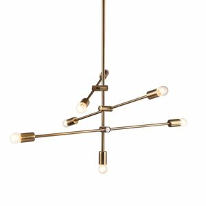 ACA Lighting Vintage závěsné svítidlo OD680107BR obraz