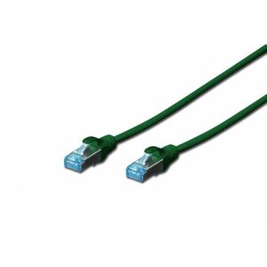 Digitus DK-1531-005/G síťový kabel Zelená 0, 5 m DK-1531-005/G obraz