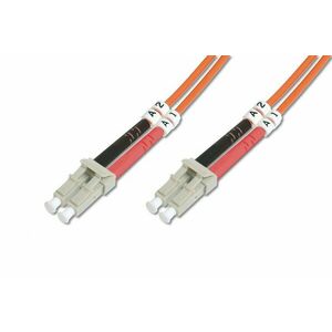 Digitus LC OM4, 10m optický kabel I-VH OM2 Oranžová DK-2533-10 obraz