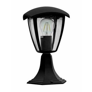 LED Solution Černá zahradní lampa pro LED žárovku E27 29cm 7057 obraz