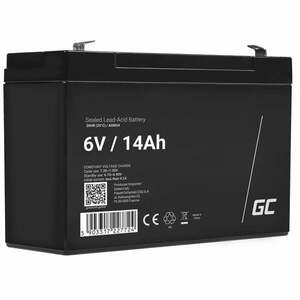 Green Cell AGM34 baterie do UPS Olověná (VRLA) 6 V 14 Ah AGM34 obraz
