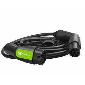 Green Cell EV10 nabíjecí kabel pro elekromobily Černá Type 2 EV10 obraz