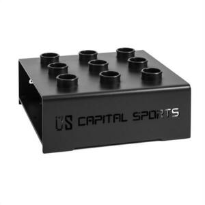 Capital Sports Mountar, černý, ocelový stojan pro posilovací tyče obraz
