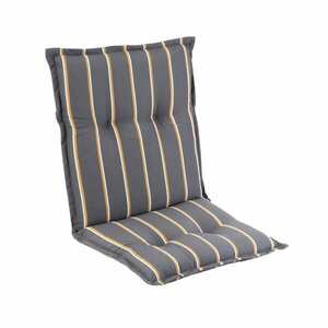 Blumfeldt Prato, čalouněná podložka, podložka na židli, podložka na nižší polohovací křeslo, na zahradní židli, polyester, 50 x 100 x 8 cm, 1x čalounění obraz
