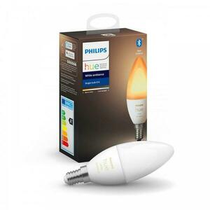 PHILIPS HUE Hue White Ambiance Bluetooth LED žárovka E14 8718699726294 6W 470lm 2200-6500K obraz