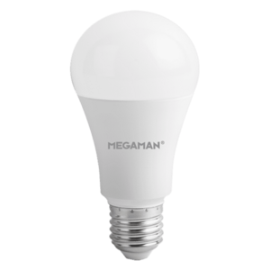MEGAMAN LED bulb A60 15.5W/120W E27 3000K 1900lm NonDim 15Y opal LG268155-OPv00/830 obraz