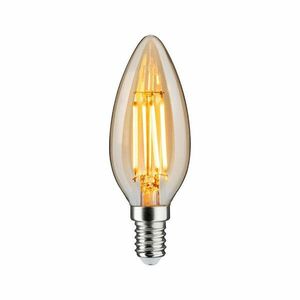 PAULMANN 1879 Filament 230V 3-krokové-stmívatelné LED svíčka E14 3 Step Dim 4, 9W 1800K stmívatelné zlatá obraz
