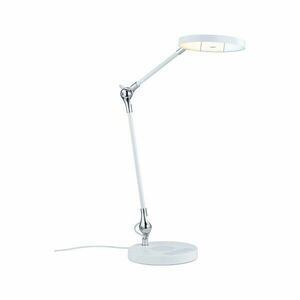 PAULMANN LED stolní lampa na psací stůl Numis CCT 11W bílá obraz