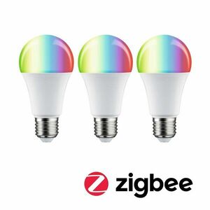 PAULMANN Standard 230V Smart Home Zigbee 3.0 LED žárovka E27 3x11W RGBW+ stmívatelné mat obraz