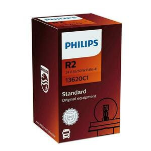 Philips R2 24V 55/50W P45t-41 24V Halogen 1ks 13620C1 obraz