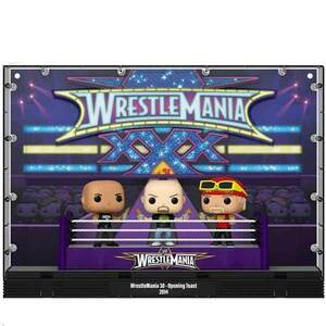 POP! Moment Deluxe: Wrestlemania 30 Opening Toast The Rock Stone Cold Steve (WWE) obraz