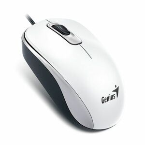 Myš Genius DX-110, USB, bílá obraz