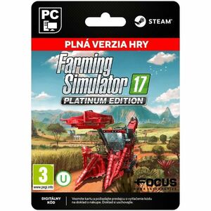 Farming Simulator 17 (Platinum Edition - Expansion) [Steam] obraz