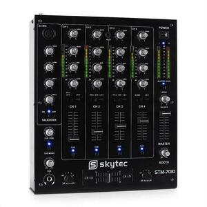 Skytec STM-7010, 4kanálový DJ mixážní pult, USB, MP3, EQ obraz
