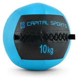 Capital Sports Wallba 10, tmavomodrý, 10 kg, wall ball, syntetická kůže obraz